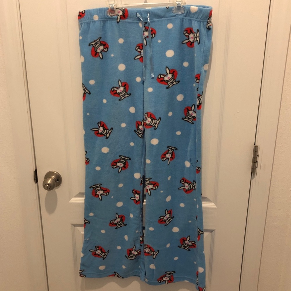Happy Bunny Fleece Pajama Pants